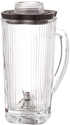 Waring 33003 Glass Jug with Blade with Lid, 1.25L Capacity