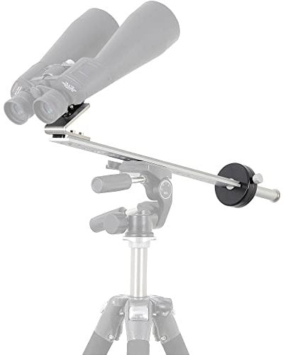 Omegon binocular mount with counterweight