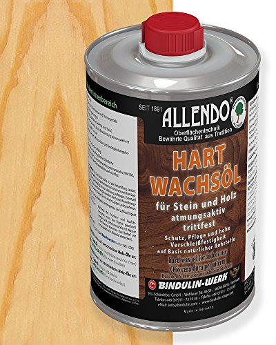 Bindulin Allendo Hartwachsöl farblos/neutral (500 ml)