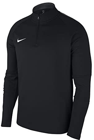 Nike Men Dry Academy 18 Drill Long Sleeve Top - Black/Anthracite/White, X-Large