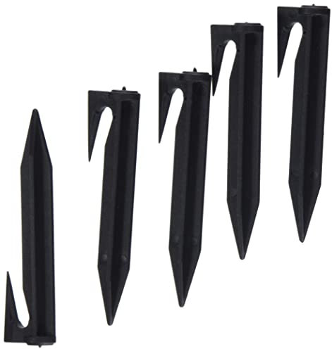 Lot de 200 Crochets de Fixation pour Tondeuse, Robot Tondeuse à Gazon - Support de câble - Kit de Fixation pour câble de délimitation - Compatible avec Gardena/Bosch/Husqvarna/Worx