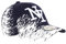 Cap NY, Marineblau, Tags, weiß, City Fashion Baseball Noryk – Uni, blau, Einheitsgröße