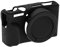vhbw Housse Compatible avec Canon Powershot G7X Mark III Appareil Photo - étui Silicone, Noir