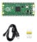 Ingcool Vorgelötet Raspberry Pi Pico Board, Basierend auf Raspberry Pi RP2040 Chip, Dual-Core ARM Cortex M0+ Prozessor mit bis zu 133 MHz, Unterstützung von C/C++ /Python