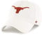 47 Texas Longhorns Clean Up Verstellbarer Strapback Weiß 'Unisex-Erwachsene Hut, Weiss/opulenter Garten, Einheitsgr��e