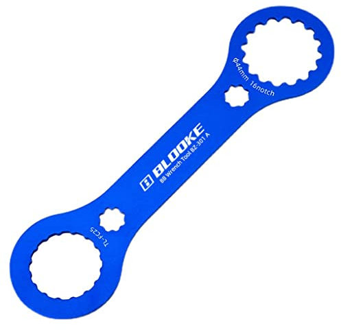 Amindz Clé de Pédalier de Vélo,Clef Boîtier de Pédalier en Aluminium,Clé Pédalier pour Vélo,Outil de Démontage de Pédalier pour Shimano Hollowtech 2