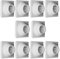 FONTINI - Lot de 10 prises 2 P+T blanche Neo Evo