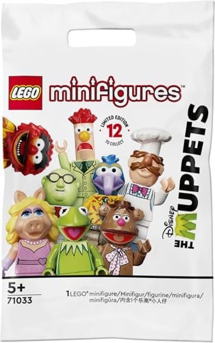 Auswahl: Lego Minifigures 71033 - The Muppets - Muppet Show Minfiguren Sammelfiguren (01 - Kermit der Frosch (Kermit The Frog))