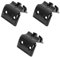 Electrolux Rex Aeg Zanussi - Blocchetto supporto fissaggio griglie cucina piano cottura 3540064015 - A8050 - Prodotto originale (3 pezzi)