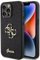 Guess GUHCP15XHG4SGK Hülle für iPhone 15 Pro Max 6.7 Schwarz hardcase Glitter Script Big 4G