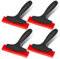 WideSmart 4PCS Duschabzieher,Silikon Fensterabzieher Windscreen Squeegee Auto Scheibenabzieher Klein Duschabzieher Fenster Abzieher Silikon Duschabzieher klein Eiskratzer Mini Abzieher
