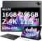 Blackview Mega1 Tablet 12 Zoll Top Gaming Tablet,16GB RAM+256GB ROM(2TB TF), Android 13 Helio G99 Octa Core,4G LTE,5G WiFi,2.4K FHD Widevine L1 mit Netflix 1080p,8800mAh,50MP+13MP Kamera,33W,GPS