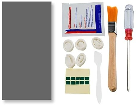 PTM7950 Pad thermique 40 x 80 x 0,2 mm - Patin thermique à changement de phase - Graisse en silicone hautement conductrice Aukuoy 8,5 W/mK - Pâte thermique pour processeur PS5 CPU GPU SSD M.2