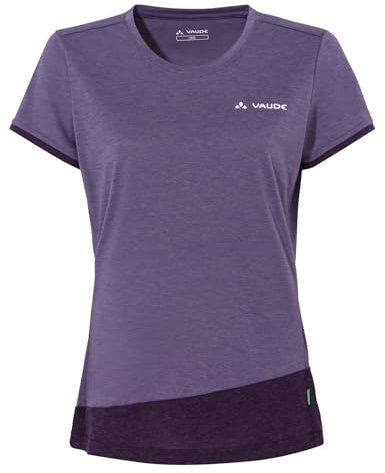VAUDE Sveit T-Shirt für Damen in B0D6BYT1VN, AmazonDe/VADE5 – Schnelltrocknendes & geruchsresistentes Sport Shirt, Atmungsaktives Outdoor T-Shirt mit Rundhals, Ideal für Fahrradreisen & Bergsport