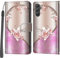 Handyhülle für Samsung Galaxy A54 5G Hülle, mit Magnetische Kartenfächern Stoßfeste Flip Schutzhülle Klapphülle Kompatibel Samsung Galaxy A54 5G