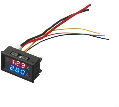 Alta per precisione DC 0100V 10A 50A 100A Dual Display LED Voltmetro Amperometro (DC 0-100V -100A)