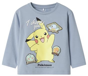 Name IT Jungen Nmmjumbo Pokemon Nreg Ls Top Box Sky Nmmjumbo Pokemon Nreg Ls Top Box Sky (1er Pack)