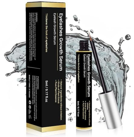 Wimpernserum, Wimpernserum ohne Hormone, Lash Serum, Wimpernserum hormonfrei, natürliches Wimpernserum für schnelleres Wimpernwachstum, vollere und längere Wimpern, 4 ML