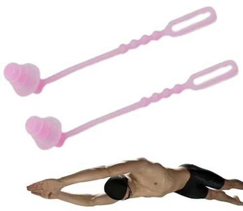 Tapones para los oídos de natación, tapones para los oídos de nadadores - Adultos que tapones para los oídos silicona reutilizable - Equipo de entrenamiento de natación, piscinas cómodas