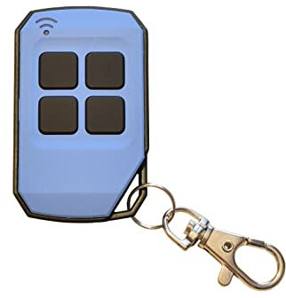 AG MATIC Telecomando garage per DEA GT2, GT4/MIO TR2, TR4/MIO TR2N, TR4N/GENIE 273/GENIE 273L/GOLD 288/GOLD 289. Codice di rotolamento 433,92 MHz (blu 1)