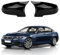 1 Paar Spiegelabdeckungen Ersatz für BMW 5 Series F10/F11/6 Series F06/F12/F13/7 Series F01/F02, Auto Spiegelkappen Außenspiegel Außenspiegelkappe Rückspiegelkappe Abdeckungen