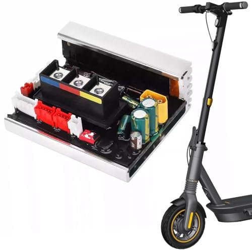 Controller für Elektroroller – Kompatibel mit Segway Ninebot MAX G2/G65, 35km/h Speed Upgrade & Metallkühler, Ersatzteil für E-Scooter (74x85x35,5mm)