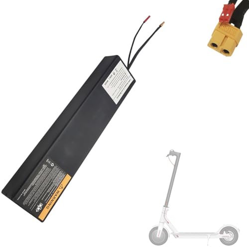 TGHY Batteria al Litio per Monopattino Elettrico 36V 6Ah 7.8Ah 9Ah 9.6Ah Batteria agli ioni di Litio per Skateboard e Hoverboard da 345.6W o Meno,36v9ah,XT60+JST