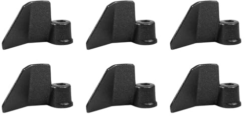 ISTOVO 6X Bread Baking Machine Paddles Kneading Hooks, Stainless Steel Kneading Blade for Bread Baking Machines