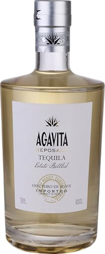Agavita - Reposado, Premium Tequila, embouteillée au domaine, 100% pure agave (1 x 0,7 l)