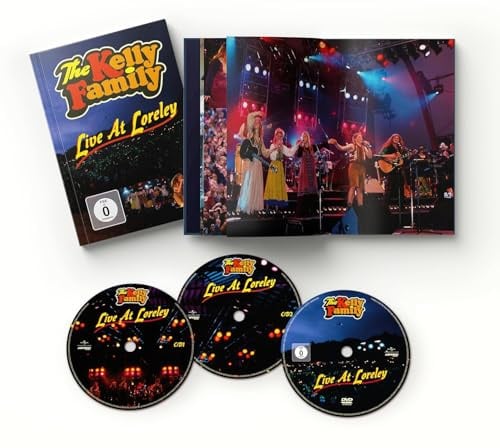 The Kelly Family, Neues Album 2025, Live At Loreley (1995) 1 und Fotobuch