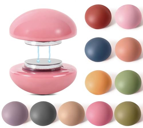 mobumeia Frigo Puissants 24PCS, Petit Aimant Frigo Décoratifs 12 Couleurs