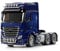 TAMIYA 1:14 RC MB Actros 3363 Pearl Blue vorlackiert - Ferngesteuerter Truck - RC Bausatz - Zugmaschine - kippbares Fahrerhaus - Elektromotor Typ 540 - blau - 56354