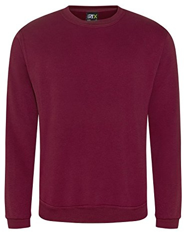 Pro RTX Mens Pro Sweatshirt (4XL) (Burgundy)