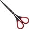 ALLEX Black and Red Scissors for Office, Japanese Stainless Steel, Made in Japan Thin & Slim Scissors [Non-Stick Fluorine ...
