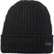 Barts Herren Wilbert Turnup Baskenmütze, Schwarz (Black 0001), One Size (Herstellergröße: Uni)