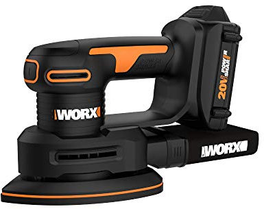 Worx Lijadora de detalles inalámbrica WX822L 20V Power Share