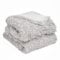 Sienna Super Fluffy Fleece Throw Shaggy Faux Fur Blanket Warm Reversible for Sofa Chair Bed - 150 x 200cm, Silver Grey