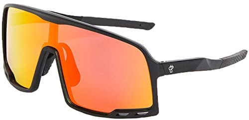 CHPO Unisex Henrik Sunglasses, Matte Black, 60
