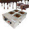 Schoko Fonte électrique à eau au chocolat 220 V 4 pots de chocolat