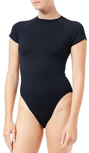sloggi Damen EVER Infused Aloe St Sleeve Body, BLACK, XL