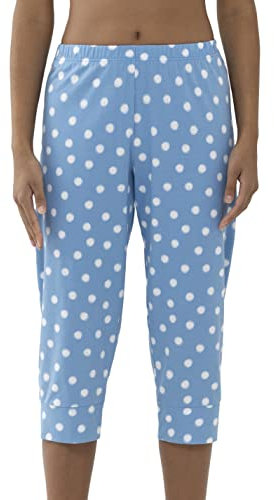 Mey Nachtwäsche Serie Sleepy & Easy Damen Yoga Pants Summer Blue XL(44)