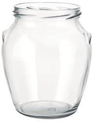 Apistore Vase aus Glas ORCIO 106 ml mit Kapsel Twist-off T53 mit grünem Flip (Konfaul. 10 Stück)