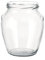 Apistore Vase aus Glas ORCIO 106 ml mit Kapsel Twist-off T53 mit grünem Flip (Konfaul. 10 Stück)