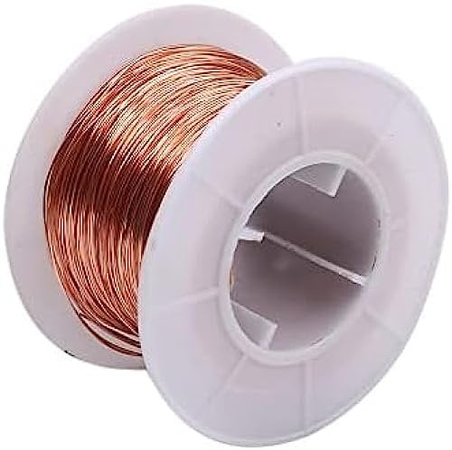 HaoAMZ 250 G 0,4 Mm 0,5 Mm 0,8 Mm DIY Blanker Reiner Kupferdraht, Kabel, T2-Kupferdraht, Wickeldraht, Spule, Kupferdraht,0,8 Mm 250 G 56 Meter