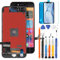 LADYSON Display für iPhone 7 4,7 Zoll LCD Bildschirm für iPhone 7 LCD Display 3D Touchscreen Ersatzteil Assembly A1660 A1778 A1779 Digitalisierer mit Werkzeugen (nicht für 7 Plus, Schwarz)