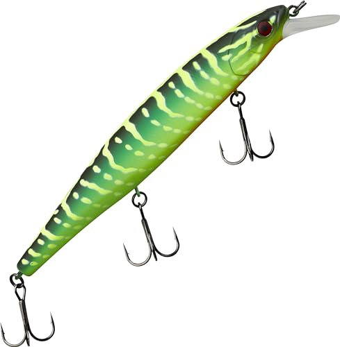 Illex Wobbler Mag Squad 128 SP 21g schwebend Crazy Pike