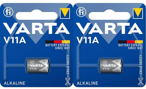 Varta - Pile électronique V11 A (LR11) - 6V - 38mAh - Alcaline (Lot de 2)