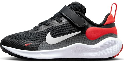 Nike Revolution 7 Schuh für jüngere Kinder, Dark Obsidian/White-Bright Crimson-Black, FB7690-400, 29.5 EU (12C US)