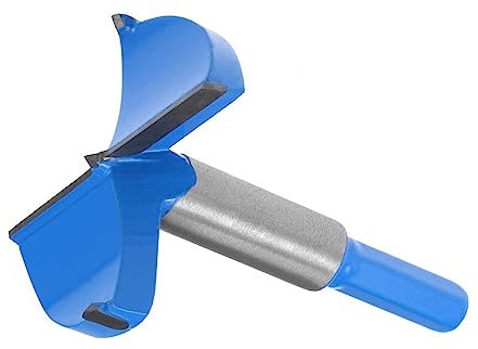 LEPEVNEY Brocas Forstner de 60 mm para carpintería, broca Forstner de carburo de tungsteno, sierra perforadora para madera, taladro con bisagras, 1 unidad