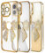 IMIRST Diamond Phone Case Compatible with iPhone 11 Pro Max (6.7'') Electroplated Bling Glitter Silicone Shell Shockproof Protective Cover Bumper Bow Tie Case for Apple iPhone 11 Pro Max. KD Gold